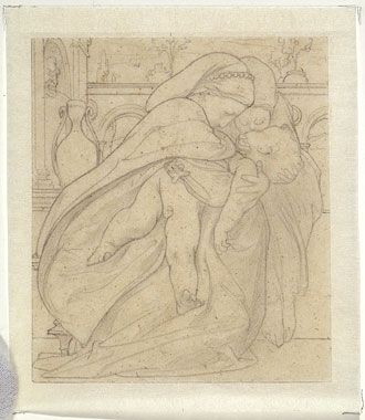 Study for an Illustration for 'Dalziel's Bible Gallery': 'Death of the First Born', Composition