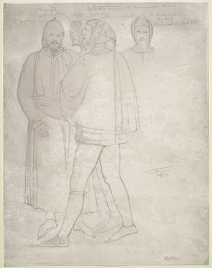Study After a Fresco by Andrea di Firenze