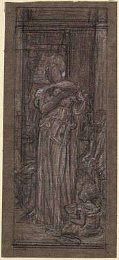 Study for 'The Bracelet': Composition