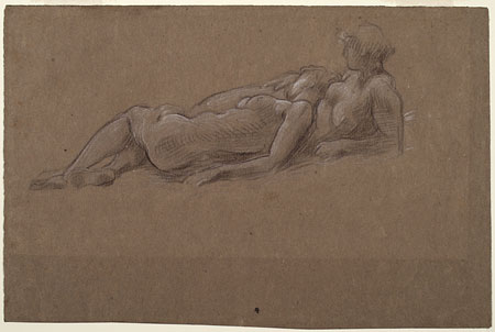 Study for 'Idyll': Female Figures