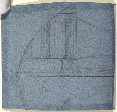 Study for 'The Arts of Industry as Applied to Peace':  Left Hand Side of Composition