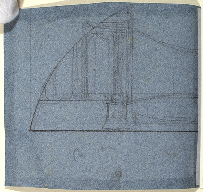 Study for 'The Arts of Industry as Applied to Peace':  Right Hand Side of Composition