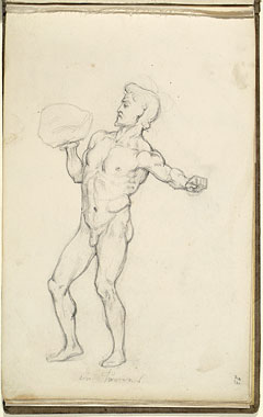 Study of a Male Figure