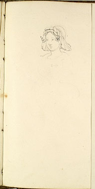 Study of the Head of a Girl
