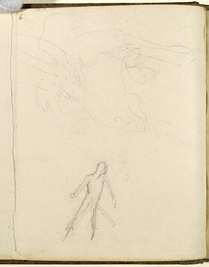 Study of a Donkey and a Figure