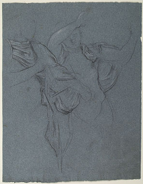 Study for 'The Daphnephoria': Male Figures