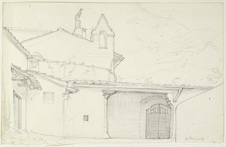 View of Buildings around St. Miniato, Florence