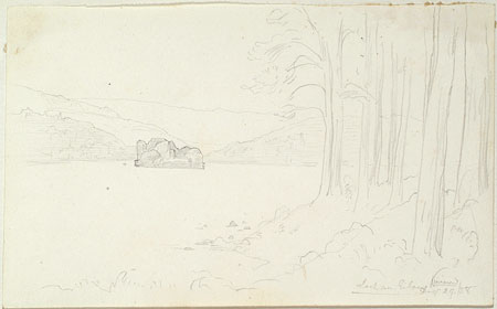 View of Loch an Eilean, Scotland