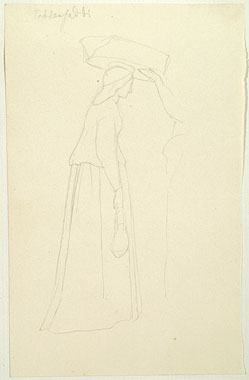 Study after a Fresco by Taddeo Gaddi