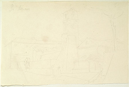 View of St. Agnese, Rome