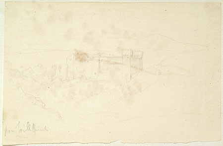 View of a Fortified Building, Italy