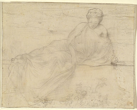 Study for a Composition with a Female Figure