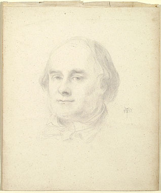 Study of a Male Head