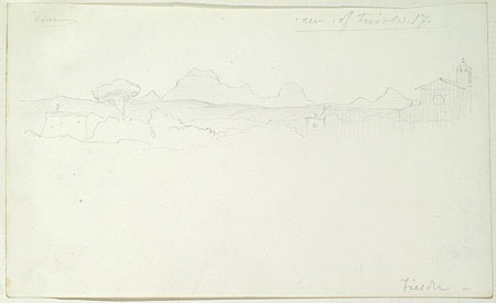 View of Fiesole, near Florence
