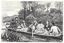 Illustration for 'A Week in a French Country House': 'Drifting'
