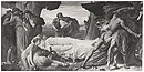 'Hercules Wrestling with Death for the Body of Aclestis'