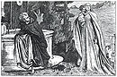 Illustration for 'Romola': 'At the well'