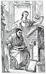 Illustration for 'Romola': 'The Blind Scholar and his Daughter'