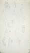 View details of Studies of a Female Figures