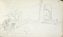 View details of View of a Landscape with Ruins