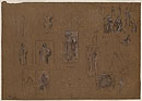 View details of Studies for 'Wedded', 'The Hit', 'The Bracelet', 'Day Dreams', 'Melittion' and Other Figure Studies