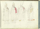 View details of Studies of Male Figures in Turkish Dress