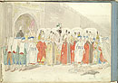 View details of View of a Procession of Court Officials in Turkish Ceremonial Dress