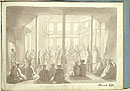 View details of View of the Interior of a Dervish Temple with Dancers