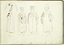 View details of Studies of Male Figures in Turkish Dress