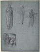 View details of Female Figure, Angel, Composition