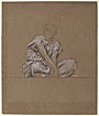 View details of Drapery for Seated Female Figure