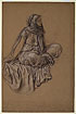 View details of Drapery for Female Figure Winding Skein