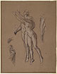 View details of Hermes and Persephone, Hands and Drapery for Hermes