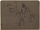View details of Rizpah and Male Figure, Male Feet