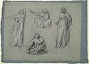 View details of Male and Female Figures, Female Child