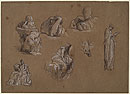 View details of Female Figures, Female Head, Hands