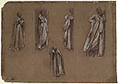 View details of Studies of Female Figures in a Doorway