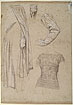 View details of Drapery for Male and Female Figures, Hand