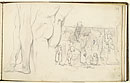 View details of Study of Male Legs, Male Torso, Composition with a Female Figure and Children