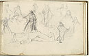 View details of Studies of Male Figures