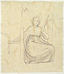 View details of Study after a Work by Giotto di Bondone