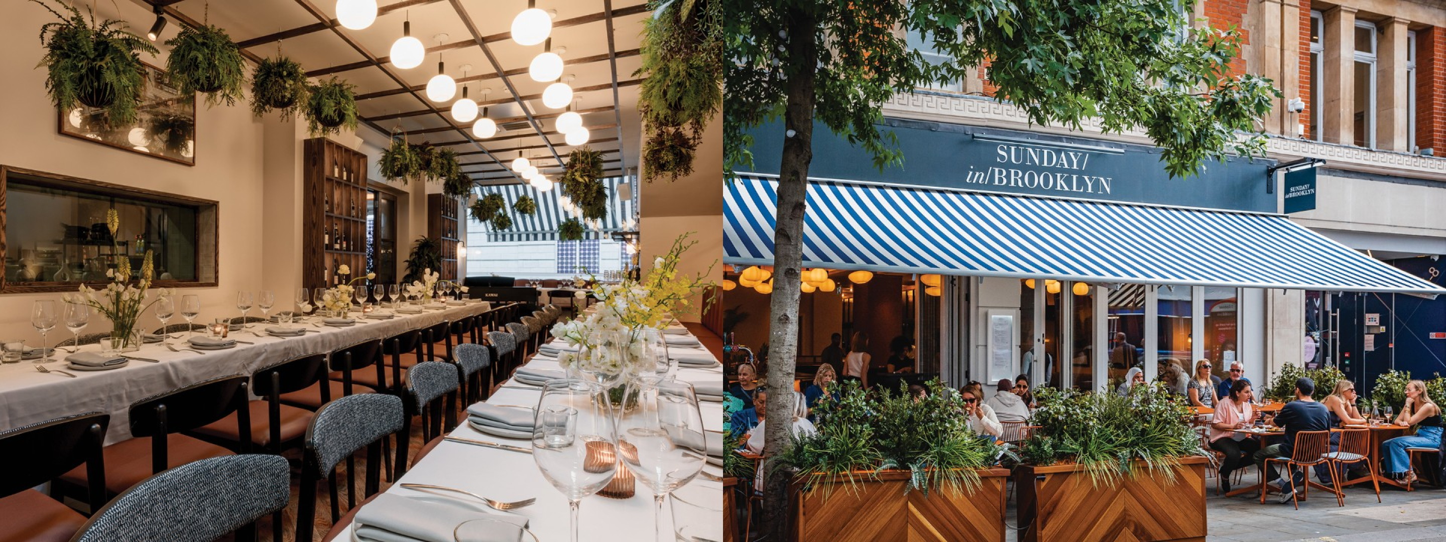 A cosy brunch spot