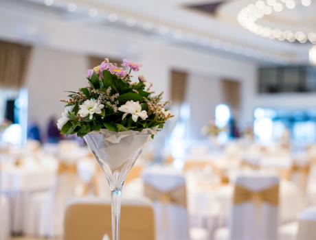 Flowers in a glass