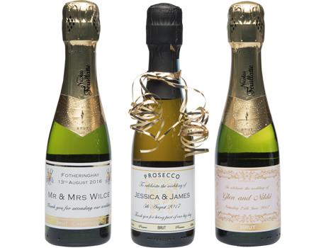 Personalised Champagne Bottles