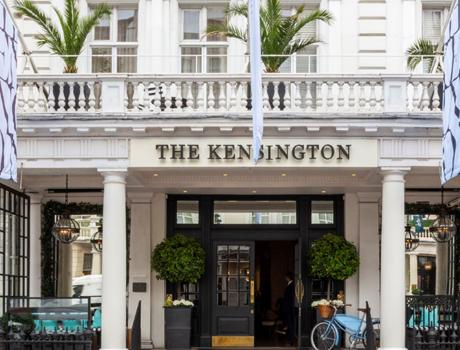 Exterior of the Kensington hotel