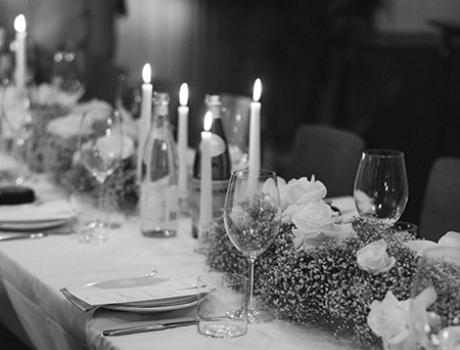 classy table setting