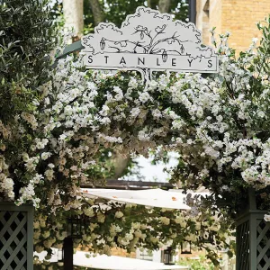 An elegant restaurant