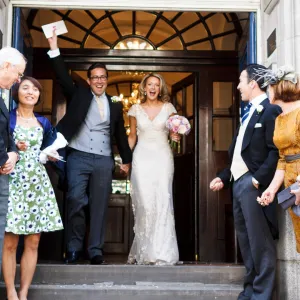 A happy marred couple