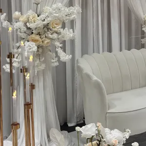 A bridal loveseat 