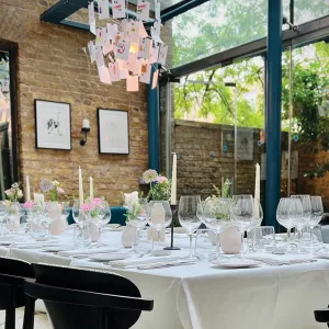 An elegant restaurant